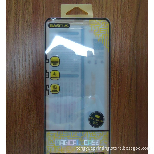 smart phone case plastic packaging box